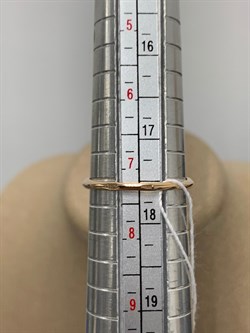 *Кольцо р.17,5 Изумруд цв Красное арт. 1830214-123 вес 1,23 г - фото 186453