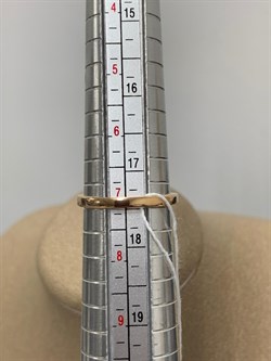 *Кольцо р.17,5 Изумруд цв Красное арт. 1831058-923 вес 1,88 г - фото 186518