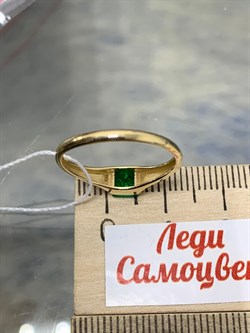*Кольцо р.17 Изумруд цв Лимонное арт. 1836807-192 вес 1,59 г - фото 186602 *Кольцо р.17 Изумруд цв Лимонное арт. 1836807-192 вес 1,59 г - фото 186602