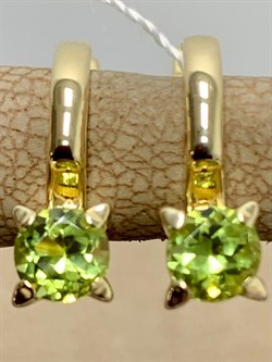 *Серьги Хризолит цв Лимонное арт. 20511058-049 вес 3,09 г - фото 186757 *Серьги Хризолит цв Лимонное арт. 20511058-049 вес 3,09 г - фото 186757