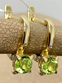 *Серьги Хризолит цв Лимонное арт. 20511058-049 вес 3,09 г - фото 186759 *Серьги Хризолит цв Лимонное арт. 20511058-049 вес 3,09 г - фото 186759