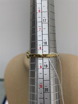 *Кольцо р.18,5 Хризолит цв Лимонное арт. 10550309-897 вес 2,59 г - фото 186872