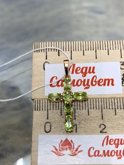 *Подвеска Хризолит цв Красное арт. 80590443-874 вес 1,25 г - фото 187031 *Подвеска Хризолит цв Красное арт. 80590443-874 вес 1,25 г - фото 187031