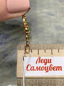 *Крест Хризолит цв Красное арт. 8560142-467 вес 2,13 г - фото 187036 *Крест Хризолит цв Красное арт. 8560142-467 вес 2,13 г - фото 187036