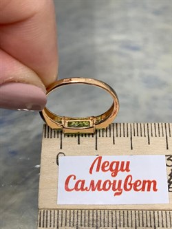 *Кольцо р.18 Хризолит цв Красное арт. 10550488-892 вес 2,43 г - фото 187049 *Кольцо р.18 Хризолит цв Красное арт. 10550488-892 вес 2,43 г - фото 187049