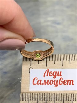 *Кольцо р.18 Хризолит цв Красное арт. 10510141-620 вес 2,22 г - фото 187072 *Кольцо р.18 Хризолит цв Красное арт. 10510141-620 вес 2,22 г - фото 187072