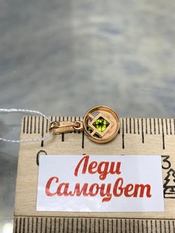*Подвеска Хризолит цв Красное арт. 30513263-502 вес 1,06 г - фото 187099 *Подвеска Хризолит цв Красное арт. 30513263-502 вес 1,06 г - фото 187099