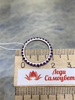 *Кольцо р.16,5 Аметист арт. 1340061315-165-772 Вес 1,72 г - фото 187253 *Кольцо р.16,5 Аметист арт. 1340061315-165-772 Вес 1,72 г - фото 187253