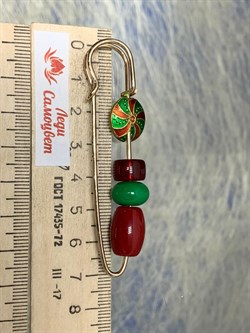 Брошь-Булавка арт: 88604 Мадам Брошкина - фото 187345