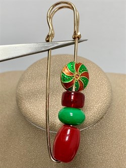 Брошь-Булавка арт: 88604 Мадам Брошкина - фото 187347