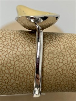 *Кольцо р.18,5 Белый Фианит арт. R09219з-369 Вес 6,78 г - фото 187464