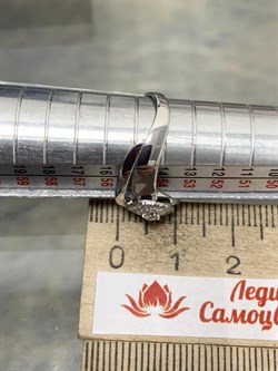 *Кольцо р.17,5 Белый Бр цв Белое арт. 1-107-334-111 (вес 2,32 г) - фото 187558 *Кольцо р.17,5 Белый Бр цв Белое арт. 1-107-334-111 (вес 2,32 г) - фото 187558