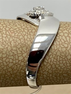 *Кольцо р.17,5 Белый Бр цв Белое арт. 1-107-334-111 (вес 2,32 г) - фото 187561 *Кольцо р.17,5 Белый Бр цв Белое арт. 1-107-334-111 (вес 2,32 г) - фото 187561