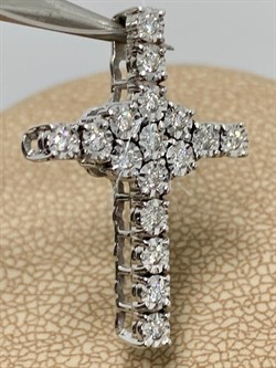 *Кулон Белый Бр цв Белое 8-354-715 (вес 3,19 г) - фото 187580 *Кулон Белый Бр цв Белое 8-354-715 (вес 3,19 г) - фото 187580