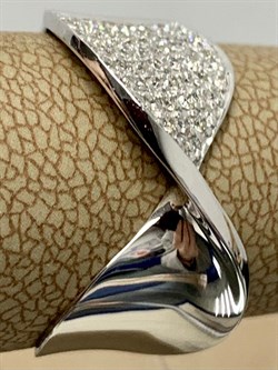 *Кольцо р.18 цв Белое арт. 1-208088-00-00-716 (вес 3,06 г) - фото 187628