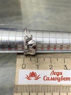 *Кольцо р.17 Белый Бр цв Белое арт. 1-107-296-015 (вес 1,86 г) - фото 187639 *Кольцо р.17 Белый Бр цв Белое арт. 1-107-296-015 (вес 1,86 г) - фото 187639