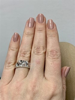 *Кольцо р.17 Белый Бр цв Белое арт. 1-107-296-015 (вес 1,86 г) - фото 187644 *Кольцо р.17 Белый Бр цв Белое арт. 1-107-296-015 (вес 1,86 г) - фото 187644