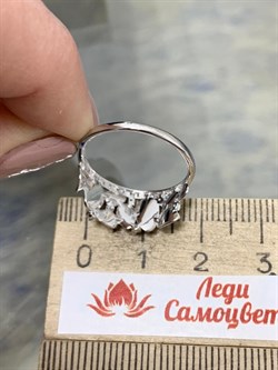 *Кольцо р.17 Белый Бр цв Белое арт. 1-107-296-015 (вес 1,86 г) - фото 187645 *Кольцо р.17 Белый Бр цв Белое арт. 1-107-296-015 (вес 1,86 г) - фото 187645