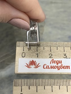 *Серьги Белый Бр цв Белое арт. 2-107-725/1-854 вес 6,32 г - фото 187736 *Серьги Белый Бр цв Белое арт. 2-107-725/1-854 вес 6,32 г - фото 187736