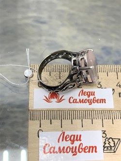*КОЛЬЦО р.18 Розовый Кварц АРТ 49486, ВЕС 8,07 Г - фото 187747 *КОЛЬЦО р.18 Розовый Кварц АРТ 49486, ВЕС 8,07 Г - фото 187747