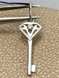 *Подвеска Ключик арт. 03-2139/000Б-00-241  вес 0,51 г - фото 187949 *Подвеска Ключик арт. 03-2139/000Б-00-241  вес 0,51 г - фото 187949