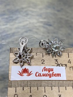 *Серьги Мятный Агат арт. 02-2409/00МА-00-224 вес 5,4 г - фото 187958 *Серьги Мятный Агат арт. 02-2409/00МА-00-224 вес 5,4 г - фото 187958