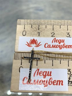 *Колье р.45 Черный Бр цв Лимонное арт 6-362-48-803 (вес 2,51 г) - фото 188094 *Колье р.45 Черный Бр цв Лимонное арт 6-362-48-803 (вес 2,51 г) - фото 188094