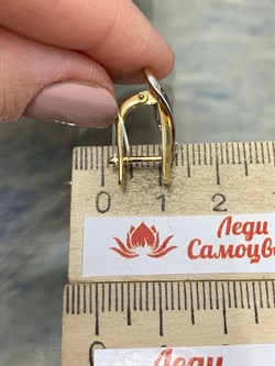 *Серьги Белый Бр цв Лимонное и цв Белое 2-508139-00-00-379 4,51 г - фото 188400