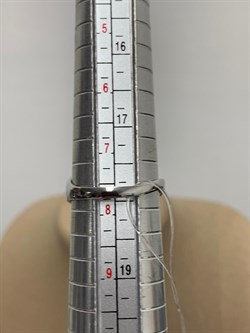 *Кольцо р.18 Танзанит цв Белое арт. 1-107-368-31-784 (вес 3,28 г) - фото 188512