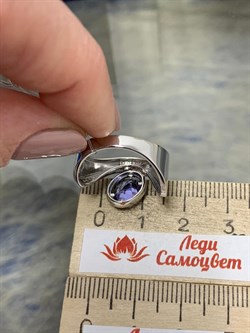 *Кольцо р.18 Танзанит цв Белое арт. 1-207902-00-31-119 вес 4,76 г - фото 188601 *Кольцо р.18 Танзанит цв Белое арт. 1-207902-00-31-119 вес 4,76 г - фото 188601