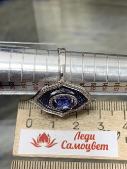 *Кольцо р.18,5 Танзанит цв Белое арт. 1-207965-00-55-693 вес 6,54 г - фото 188617 *Кольцо р.18,5 Танзанит цв Белое арт. 1-207965-00-55-693 вес 6,54 г - фото 188617