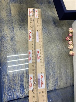 *Колье р.45-50 Танзанит цв Белое арт 6-260492-00-31-961 (вес 3,79 г) - фото 188704