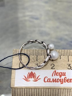 *Кольцо р.17 Белый Жемчуг арт. 01-0481/00ЖБ-00-333 Вес 2,12 г - фото 188764 *Кольцо р.17 Белый Жемчуг арт. 01-0481/00ЖБ-00-333 Вес 2,12 г - фото 188764