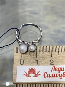 *Кольцо р.17 Белый Жемчуг арт. 01-0481/00ЖБ-00-333 Вес 2,12 г - фото 188765 *Кольцо р.17 Белый Жемчуг арт. 01-0481/00ЖБ-00-333 Вес 2,12 г - фото 188765