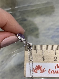 *Колье р.40-45 Аметист Кабошон арт. 06-2307/00АМ-00-492 Вес 2,83 г - фото 188778 *Колье р.40-45 Аметист Кабошон арт. 06-2307/00АМ-00-492 Вес 2,83 г - фото 188778