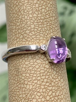 *Кольцо р.18 Аметист Кабошон арт. 01-2307/00АМ-00-870 Вес 2,34 г - фото 188788 *Кольцо р.18 Аметист Кабошон арт. 01-2307/00АМ-00-870 Вес 2,34 г - фото 188788