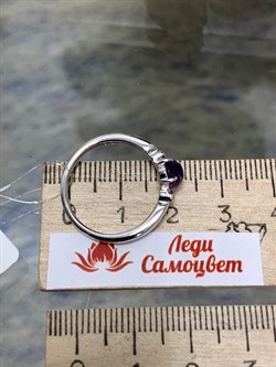 *Кольцо р.18 Аметист Кабошон арт. 01-2307/00АМ-00-870 Вес 2,34 г - фото 188791 *Кольцо р.18 Аметист Кабошон арт. 01-2307/00АМ-00-870 Вес 2,34 г - фото 188791