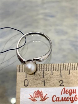 *Кольцо р.19,5 Белый Жемчуг арт. 01-0482/00ЖБ-00-176 Вес 2,54 г - фото 188797 *Кольцо р.19,5 Белый Жемчуг арт. 01-0482/00ЖБ-00-176 Вес 2,54 г - фото 188797