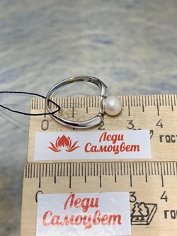 *Кольцо р.19 Белый Жемчуг арт. 01-0482/00ЖБ-00-688  Вес 2,50 г - фото 188806 *Кольцо р.19 Белый Жемчуг арт. 01-0482/00ЖБ-00-688  Вес 2,50 г - фото 188806