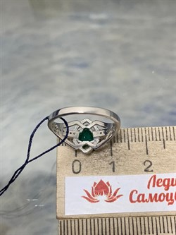 *Кольцо р.16,5 Зеленый Агат арт. 01-0988/00АГ-00-257 Вес 2,03 г - фото 188828 *Кольцо р.16,5 Зеленый Агат арт. 01-0988/00АГ-00-257 Вес 2,03 г - фото 188828