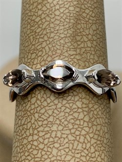 *Кольцо р.18,5 Дымчатый Кварц арт. 01-0424/00РТ-00-325 Вес 3,44 г - фото 188840 *Кольцо р.18,5 Дымчатый Кварц арт. 01-0424/00РТ-00-325 Вес 3,44 г - фото 188840