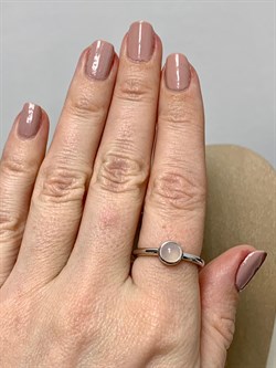 *Кольцо р.18 Белый Агат арт. 01-2632/00БА-00-359 вес 2,8 г - фото 189728 *Кольцо р.18 Белый Агат арт. 01-2632/00БА-00-359 вес 2,8 г - фото 189728