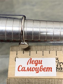 *Кольцо р.18 Белый Агат арт. 01-2632/00БА-00-359 вес 2,8 г - фото 189733 *Кольцо р.18 Белый Агат арт. 01-2632/00БА-00-359 вес 2,8 г - фото 189733