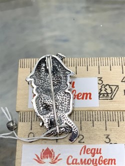 *Брошь Щелкунчик арт. 1809Б-995 Вес 10 г - фото 189836