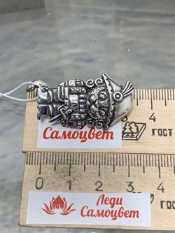*Брошь Щелкунчик арт. 1809Б-995 Вес 10 г - фото 189837