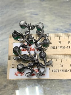 Брошь Веточка Зеленый Агат арт: 17223 Мадам Брошкина - фото 189929 Брошь Веточка Зеленый Агат арт: 17223 Мадам Брошкина - фото 189929