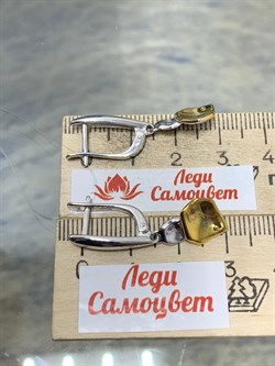 *Серьги арт. 02-01491-1-07-101-01-13-482 Вес 4,79 г - фото 190089 *Серьги арт. 02-01491-1-07-101-01-13-482 Вес 4,79 г - фото 190089