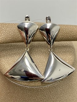 *Серьги арт. С-02-01482-07-101-01-07-831 Вес 8,02 г - фото 190112 *Серьги арт. С-02-01482-07-101-01-07-831 Вес 8,02 г - фото 190112