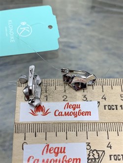 *Серьги арт. 02-01492-07-101-01-07-630 Вес 4,88 г - фото 190170 *Серьги арт. 02-01492-07-101-01-07-630 Вес 4,88 г - фото 190170