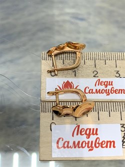 *Серьги арт. С-02-01486-1-07-101-01-09-047 Вес 4,88 г - фото 190198 *Серьги арт. С-02-01486-1-07-101-01-09-047 Вес 4,88 г - фото 190198